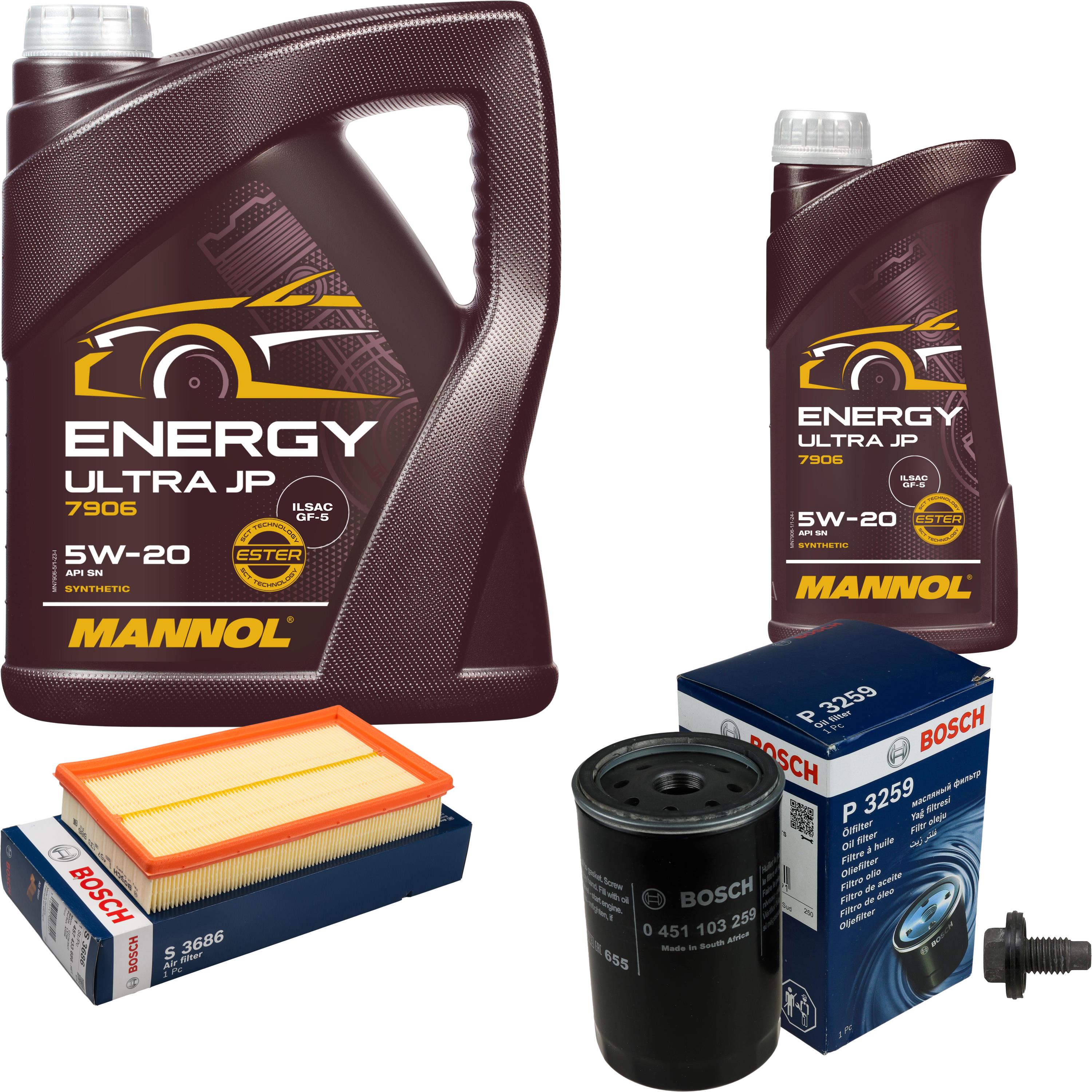 Bosch Inspektionspaket L Mannol Energy Ultra Jp W F R Ford