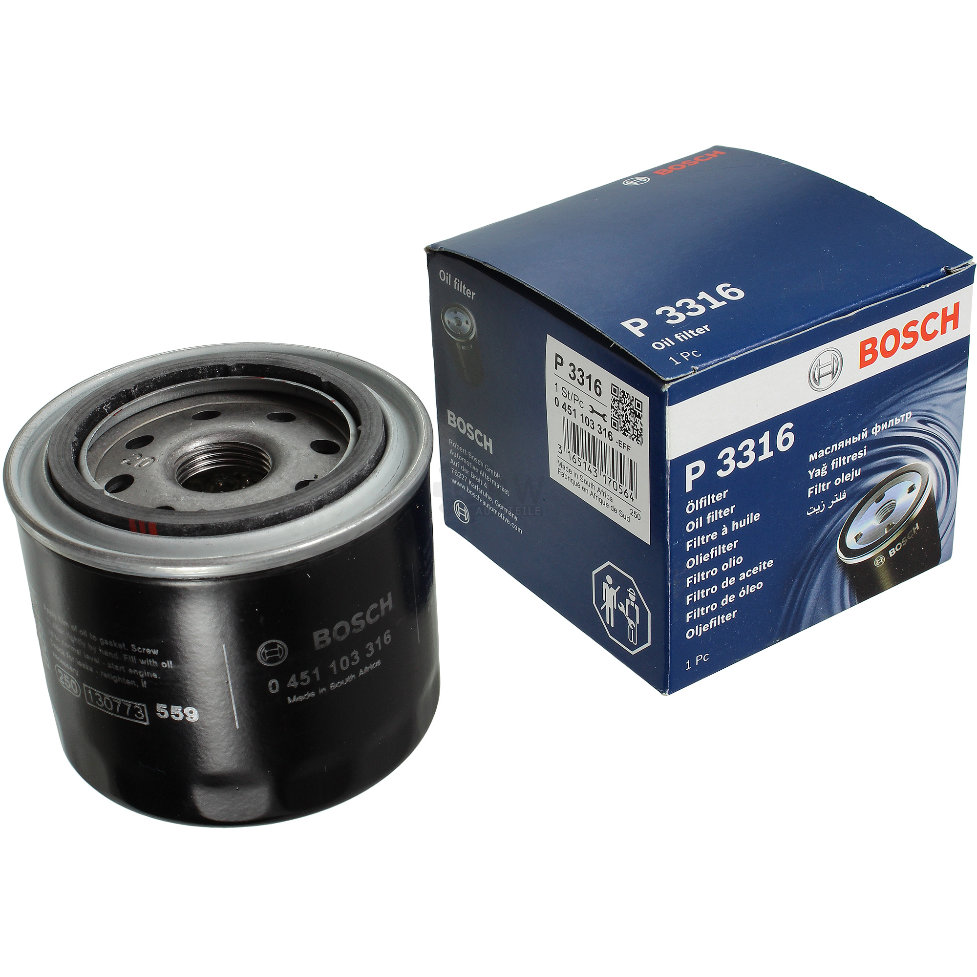 0 451 203 001 Ölfilter Filter NEU BOSCH