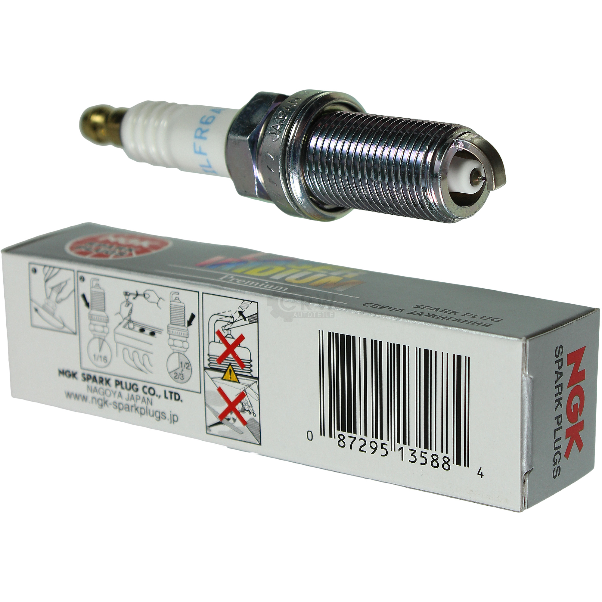 8X NGK Laser Iridium Premium Zündkerze 93311 Typ IKR9J8 Zünd Kerze