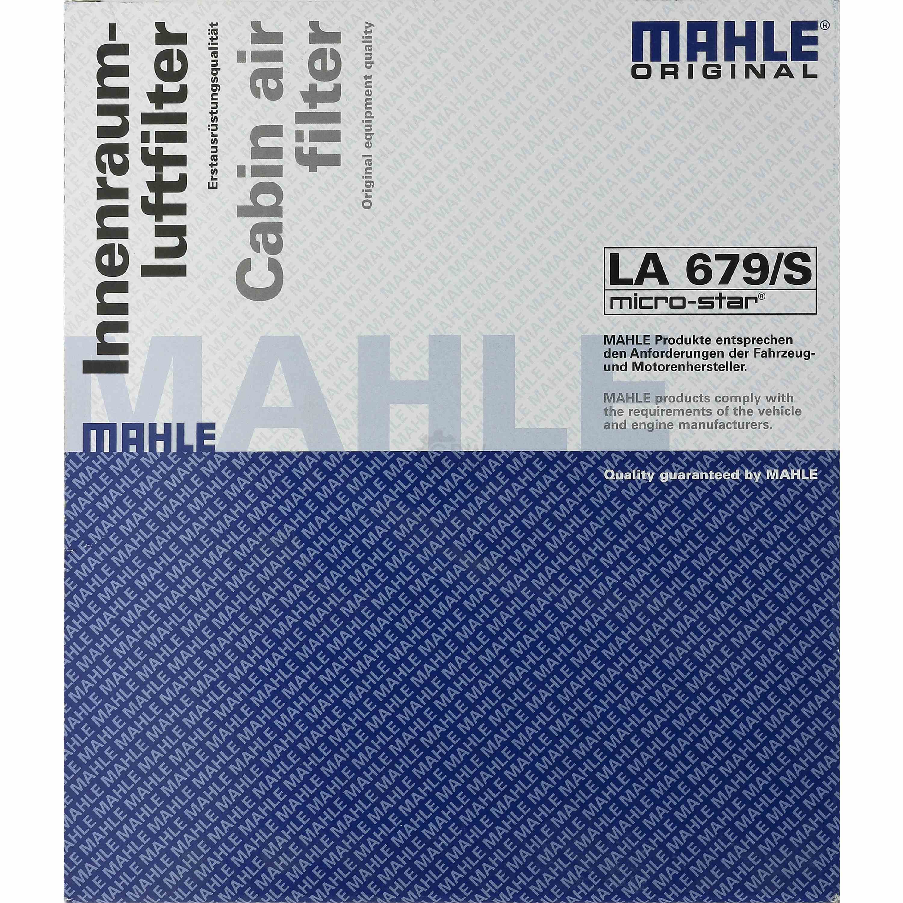 MAHLE Inspektionspaket 7 L MANNOL Elite 5W-40 für Fiat Scudo Kasten 2.0 JTD 1.9 - Bild 8 von 12