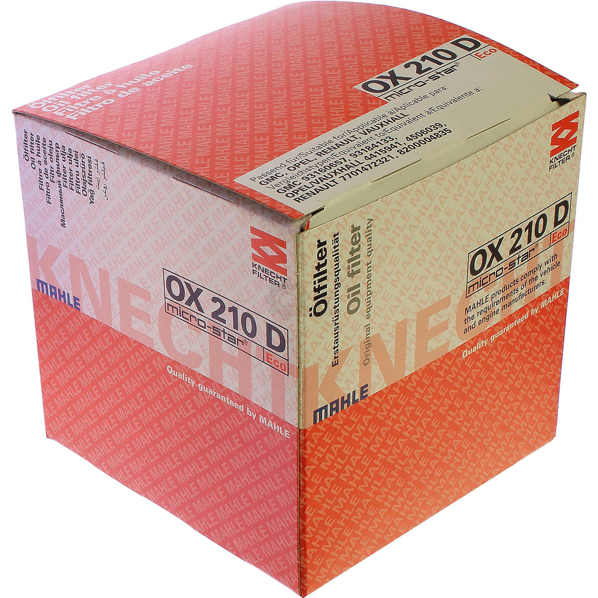 Mahle Inspección Set 9L mannol Elite 5W-40 para Renault Trafic II Autobús 2.5 - Imagen 10 de 11