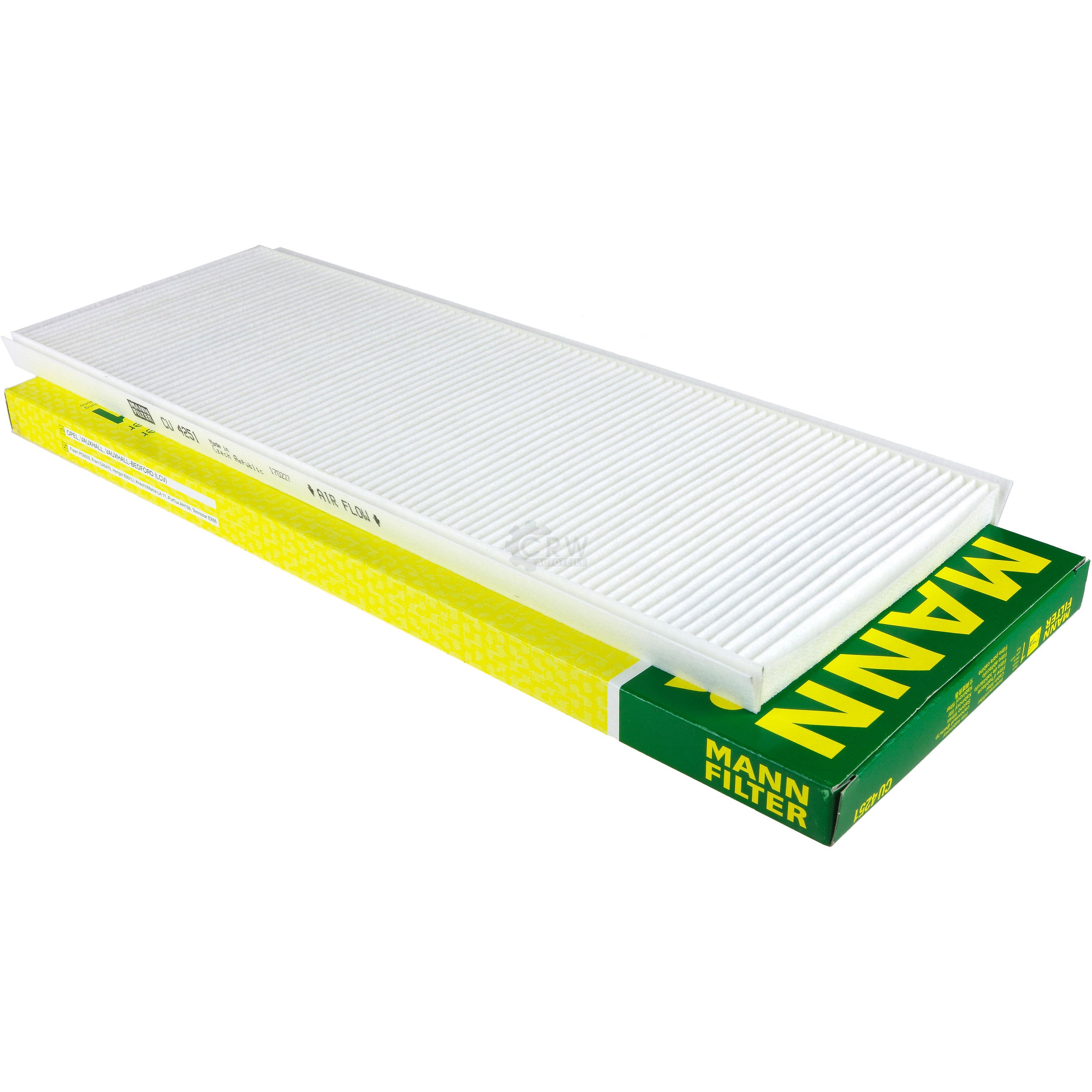 MANN Inspektionspaket 7 L MANNOL Elite 5W-40 für Opel Astra F Caravan 51 52 - Bild 4 von 12