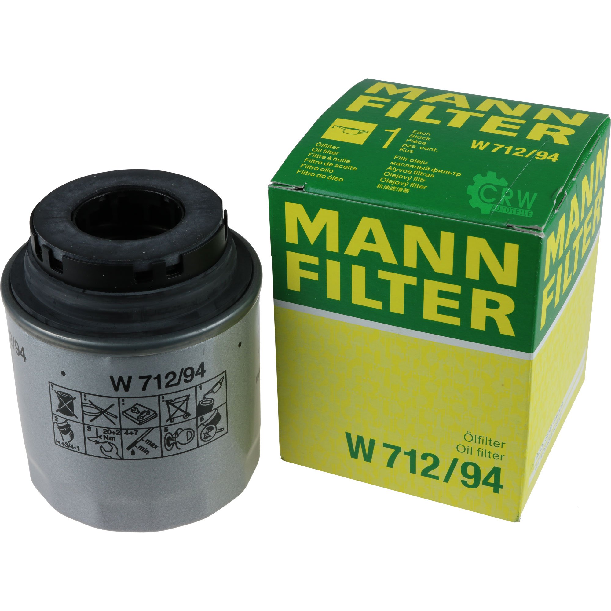 Масляный фильтр манн оригинал. W71294 Mann. W71294 фильтр масляный. Mann-Filter w 712/94. Фильтр масляный Mann w712.