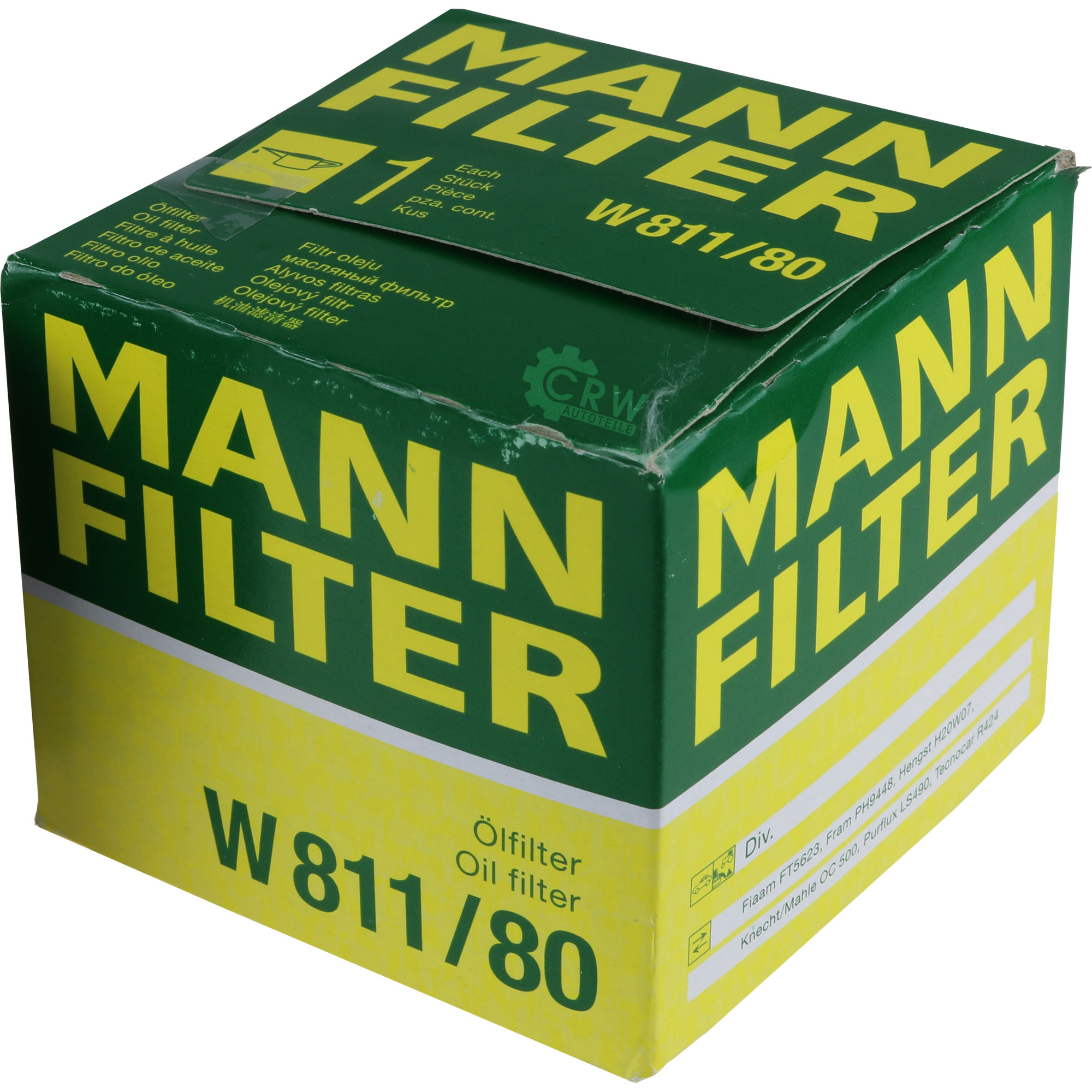 Filtre à Huile Filtre Neuf Homme-Filtre W 8017