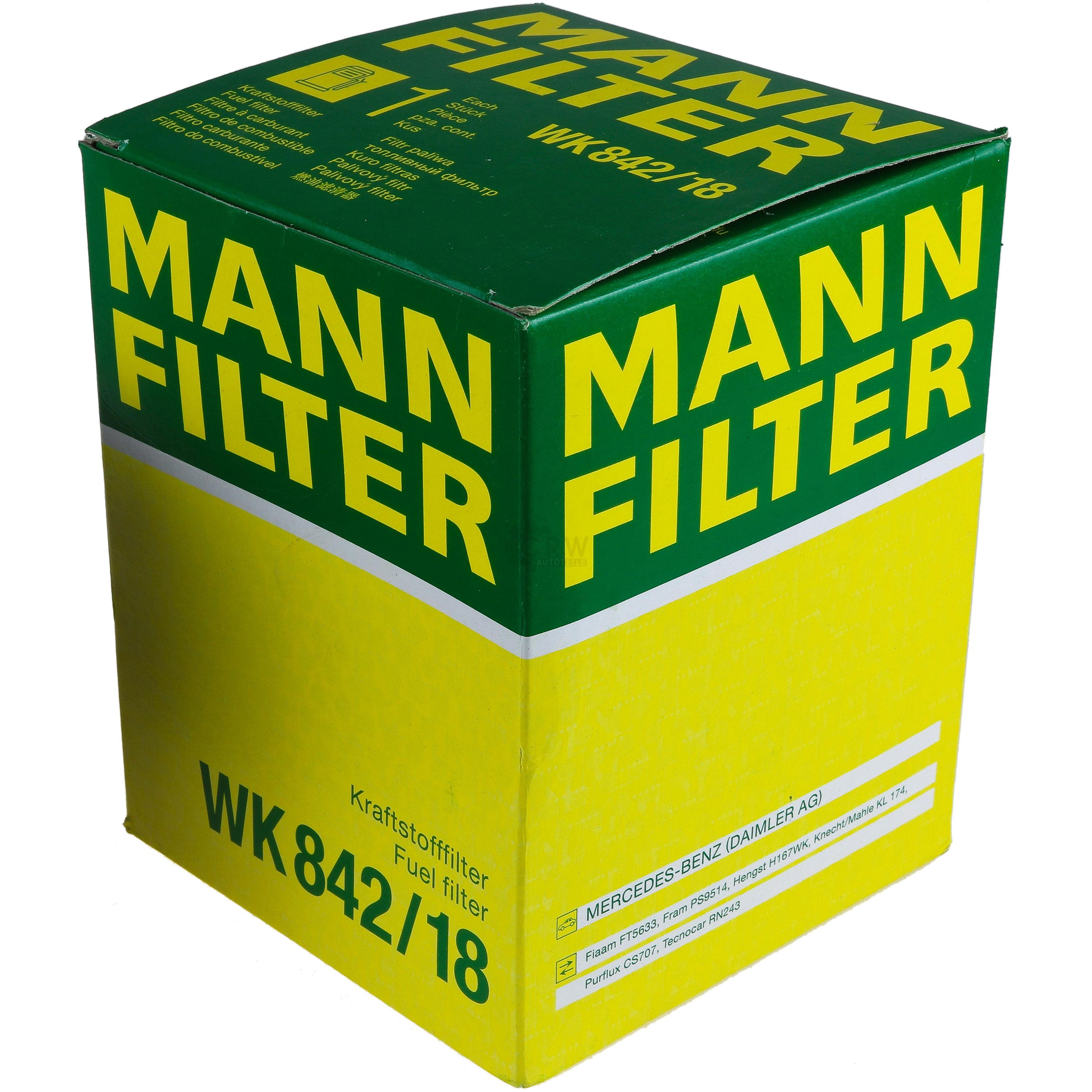 Pakiet kontrolny 5L Olej Mercedes 229.51 5W30 + pakiet filtra MANN 11104084-et 5L Mercedes Öl 229.51 5W30 + MANN Filterpaket 11104084\