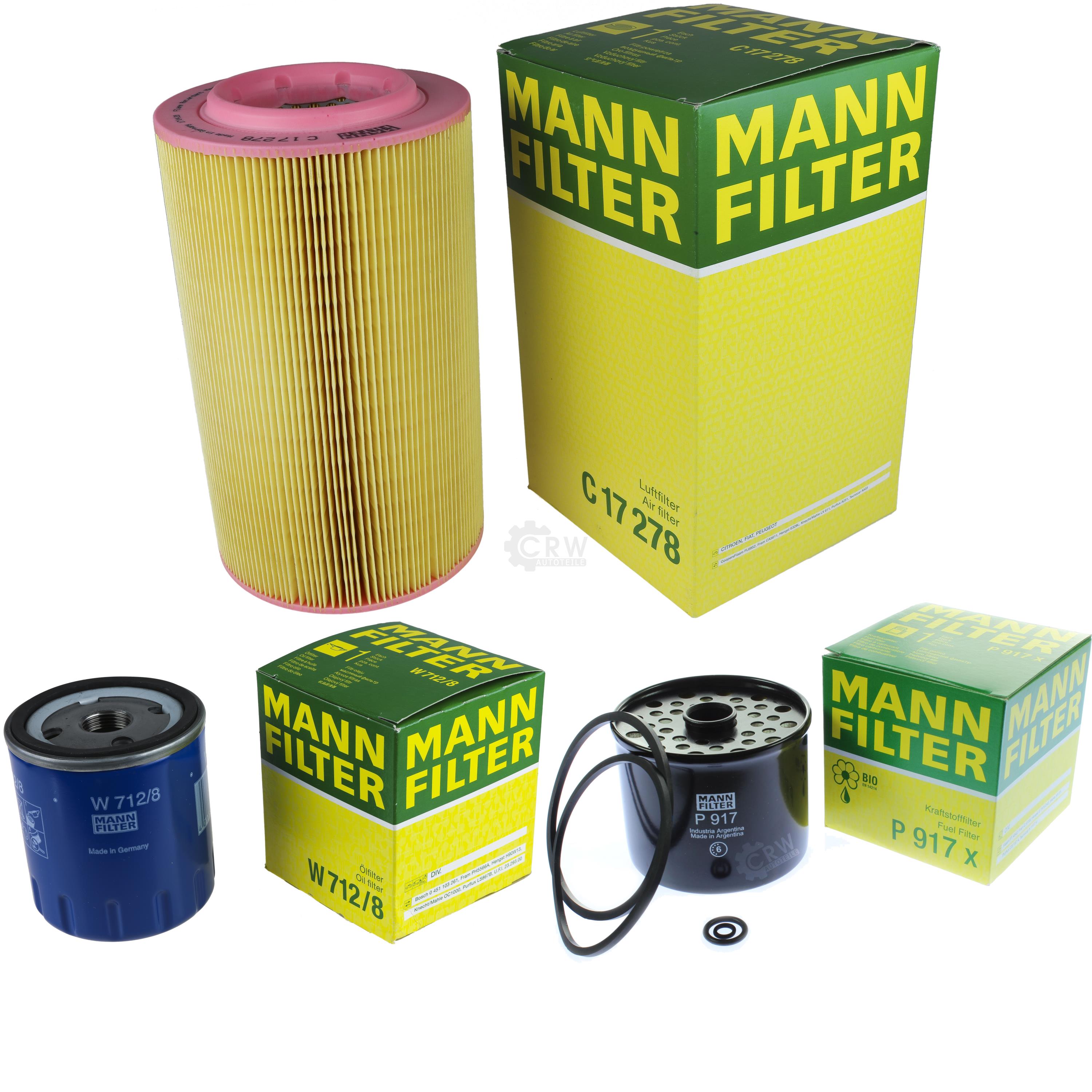 Inspektionspaket Service Kit Filtersatz Fiat Ducato Pritsche//Fahrgestell 230 Bus