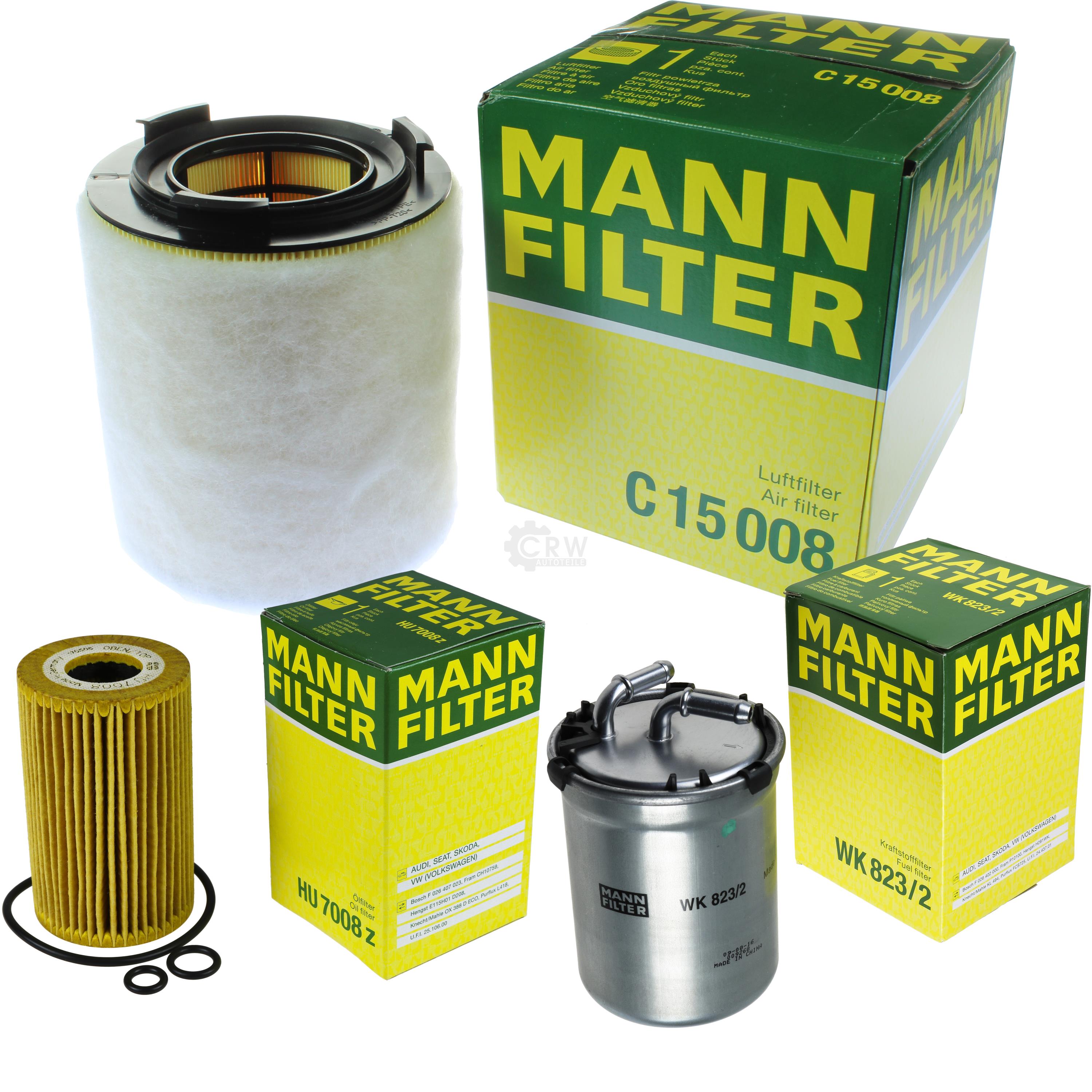 Set M Luftfilter+Ölfilter+Innenraumfilter Inspektionssatz AUDI SEAT VW