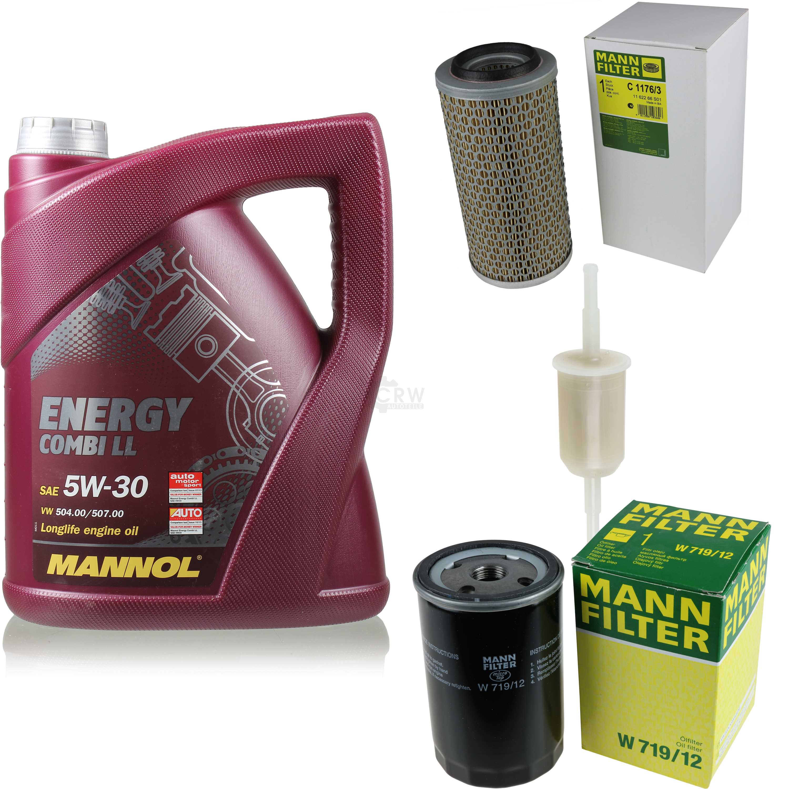 Inspektionspaket Mit Mannol Energy Combi LL 5W-30 5L, VAG Günstig