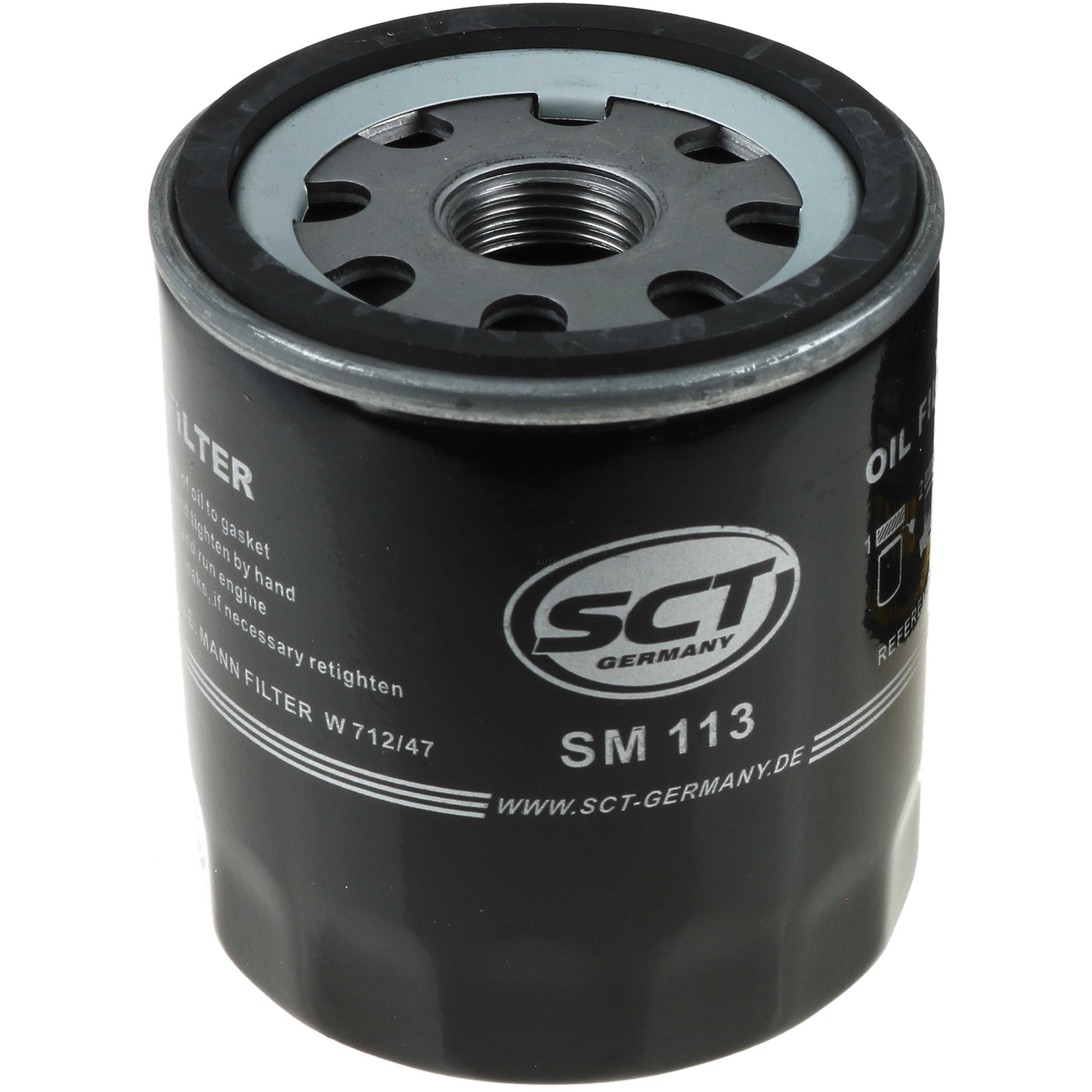 Фильтр масл. SCT SM 113 CITROEN C3,C4,C5 FORD C-Max, Focus, Galaxy, Kuga, S-max PEUGEOT 206,307,308,407,Boxer, Expert RENAULT Laguna, Master,Trafic
