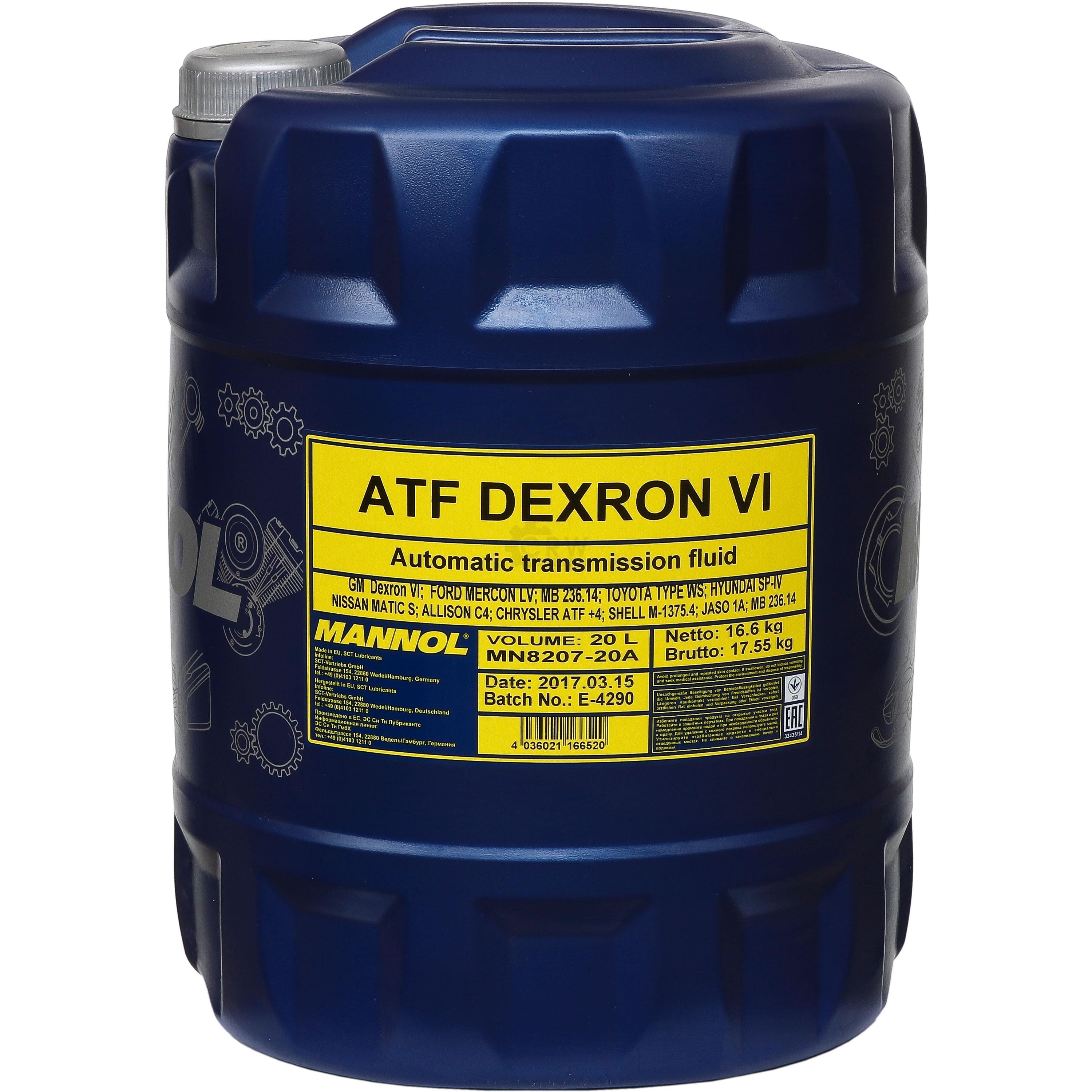 Mannol atf dexron vi