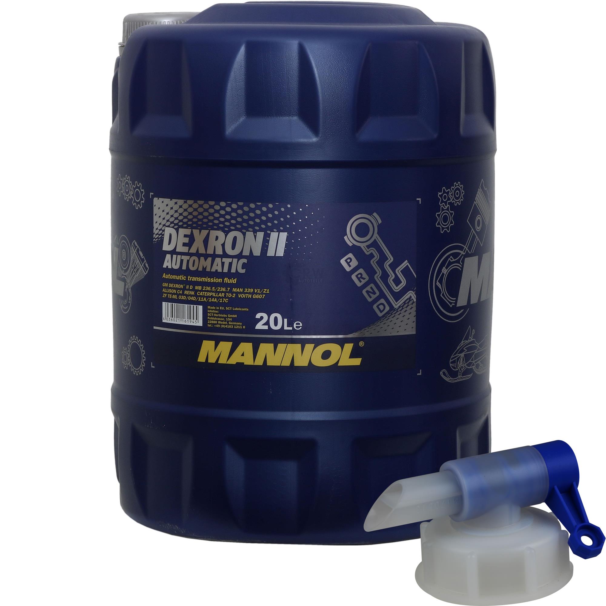 Mannol dexron ii automatic