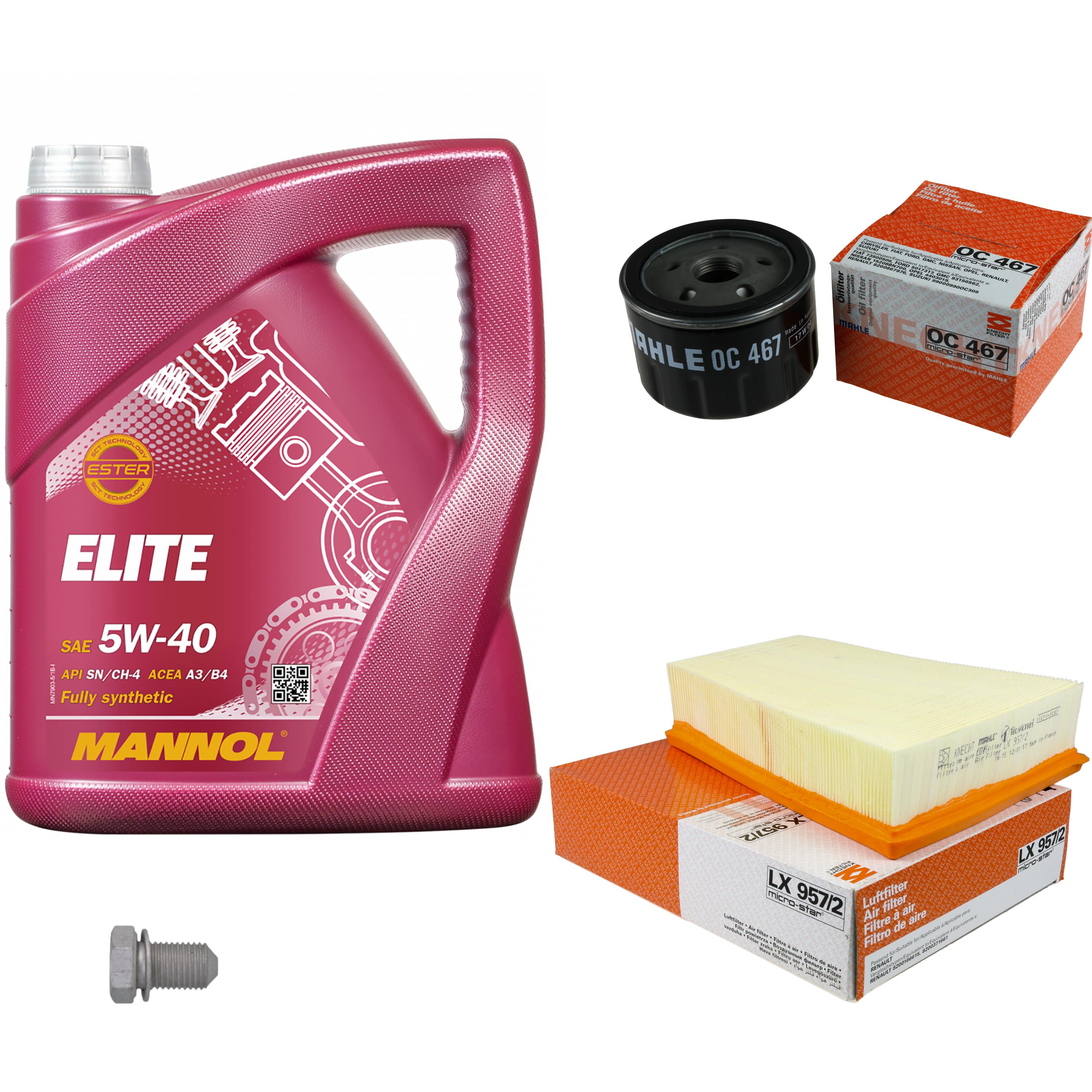 SCT Germany Ölfilter 8 L MANNOL Energy Formula PD 5W-40 Für Renault