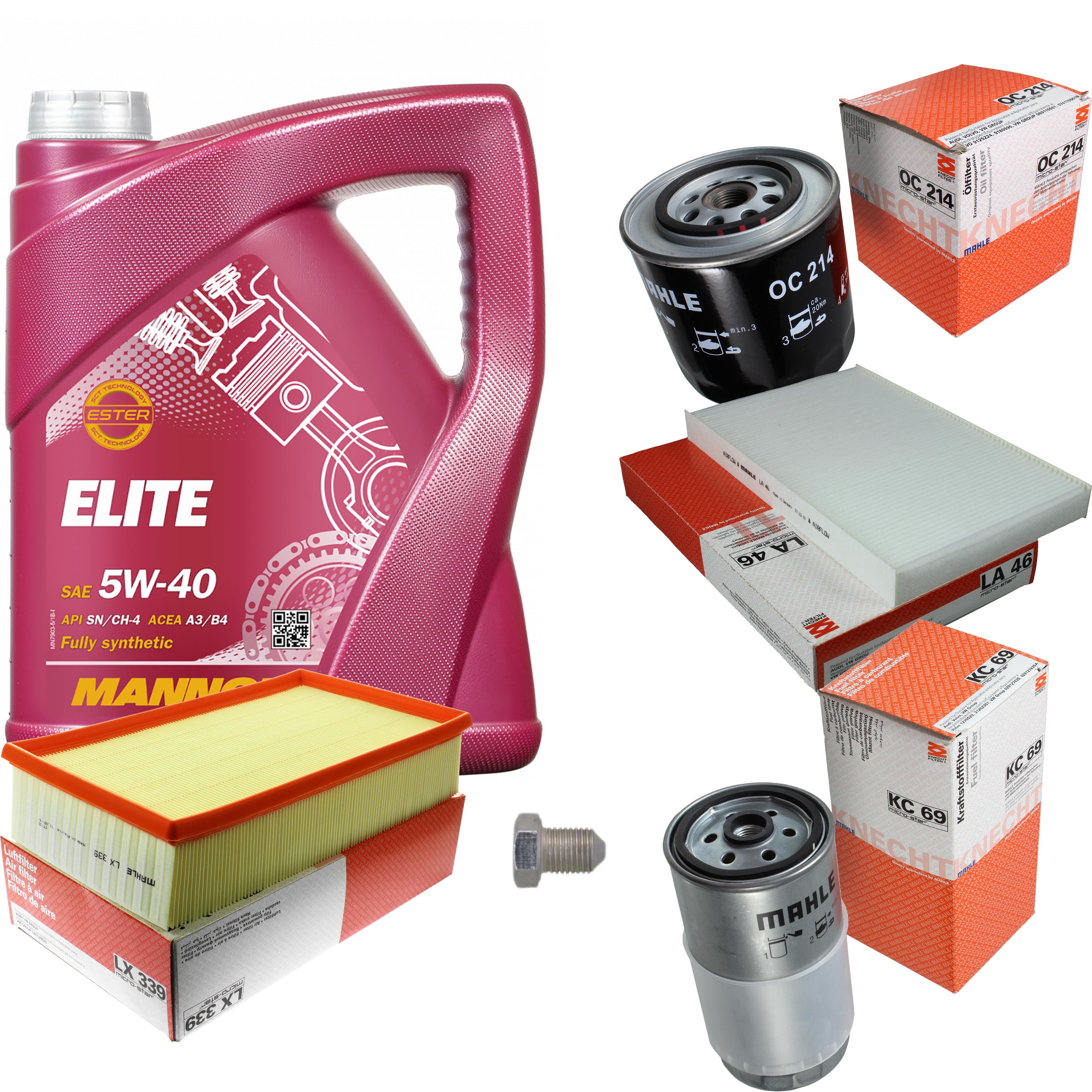 Meyle Filter Inspektionspaket+Mannol 5w30 Für Audi A6 C7 A7 4g Fsi Tfsi 2 8 3 0 155894